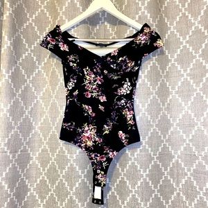 Bodycon Floral Bodysuit